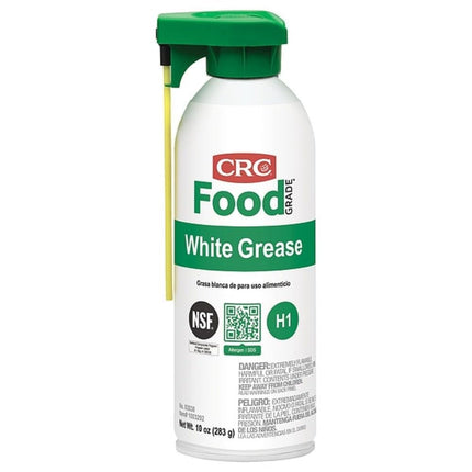 CRC Food Grade White Grease, 10 Wt Oz, 03038