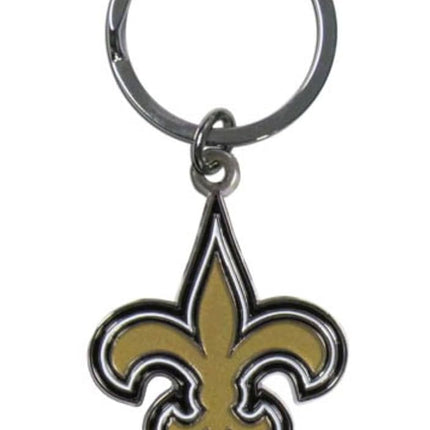 Siskiyou Sports NFL New Orleans Saints Chrome Key Chain