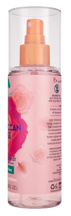 Tree Hut Moroccan Rose Hair & Body Mist, Hydrating & Alcohol-Free Body Spray, Fragrance with Bergamot, Tea Rose & Amber Notes, Alcohol-Free Formula, Versatile Body Spray, 6 Fl Oz.