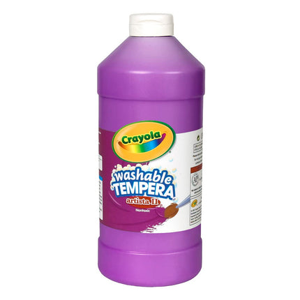 Crayola Washable Tempera Paint For Kids, Violet Pa