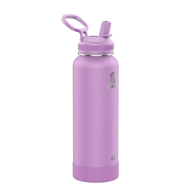 Takeya Actives Water Bottle with Straw Lid - Durab