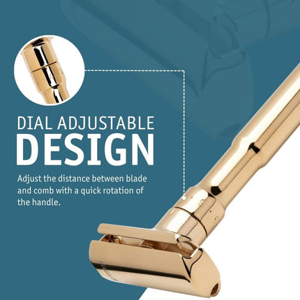 MERKUR Futur 702 Razor, Gold (MK90702003)