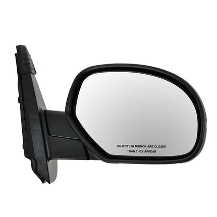 Manual Side View Mirror Textured Passenger Right R