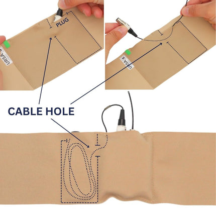 URSA Waist Strap - Small Waist, Small Pouch (Caramel)