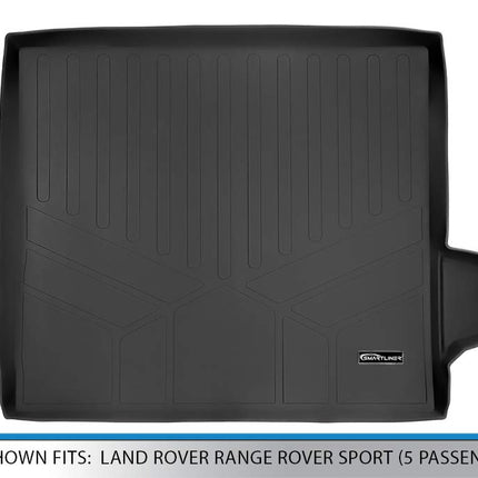 Tapis de coffre toutes saisons SMARTLINER noir pour Land Rover Range Rover Sport 2014-2019 (modèle 5 passagers)