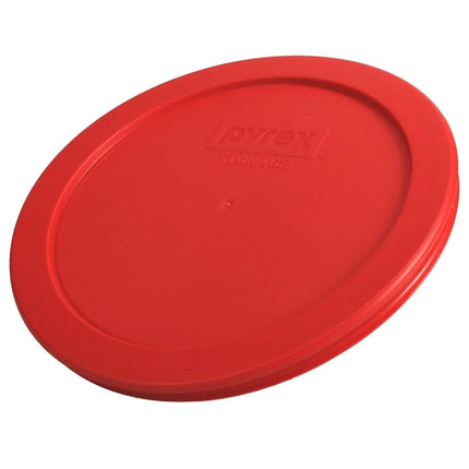 Pyrex 7201-PC Round 4 Cup Storage Lid for Glass Bowls (6, Poppy Red)