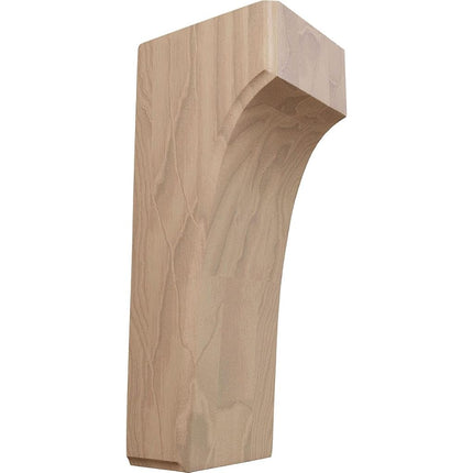 Ekena BKTW04X04X10CVGM 3 1/2" W x 4" D x 10" H Clarksville Bracket, Mahogany