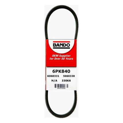 Bando USA 6PK840 OEM Quality Serpentine Belt