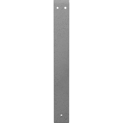 Ekena Millwork BKTM02X16X16LEHGY 2"W x 16"D x 16"H Legacy Steel Bracket, Hammered Gray