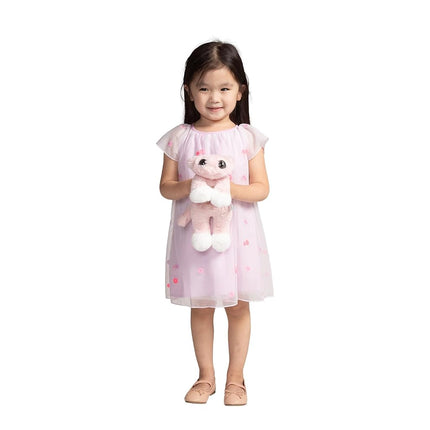 Manhattan Toy Lanky Cats Mochi Pink Cat Stuffed Animal