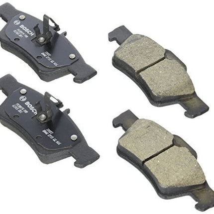 BOSCH BC986 QuietCast Premium Ceramic Disc Brake Pad Set - Compatible with Select Mercedes-Benz CL500, CL550, CLS500, CLS550, E320, E350, E500, E550, S350, S400, S430, S500, S550, SL500, SL550; REAR