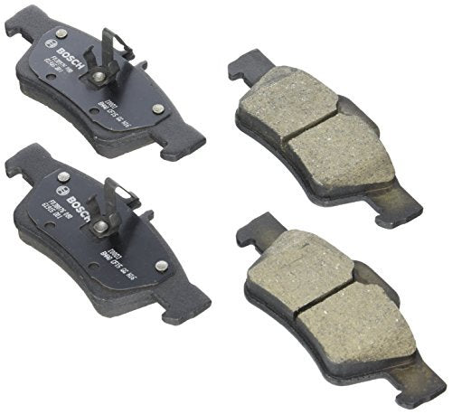 BOSCH BC986 QuietCast Premium Ceramic Disc Brake Pad Set - Compatible with Select Mercedes-Benz CL500, CL550, CLS500, CLS550, E320, E350, E500, E550, S350, S400, S430, S500, S550, SL500, SL550; REAR