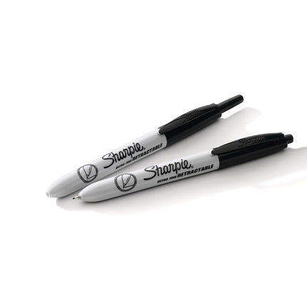 Sanford Sharpie Ultra Fine Point Retractable Permanent Markers 3/Pkg-Black,Packof1,
