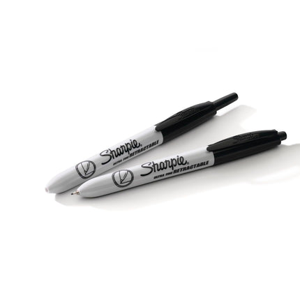 Sanford Sharpie Ultra Fine Point Retractable Permanent Markers 3/Pkg-Black,Packof1,