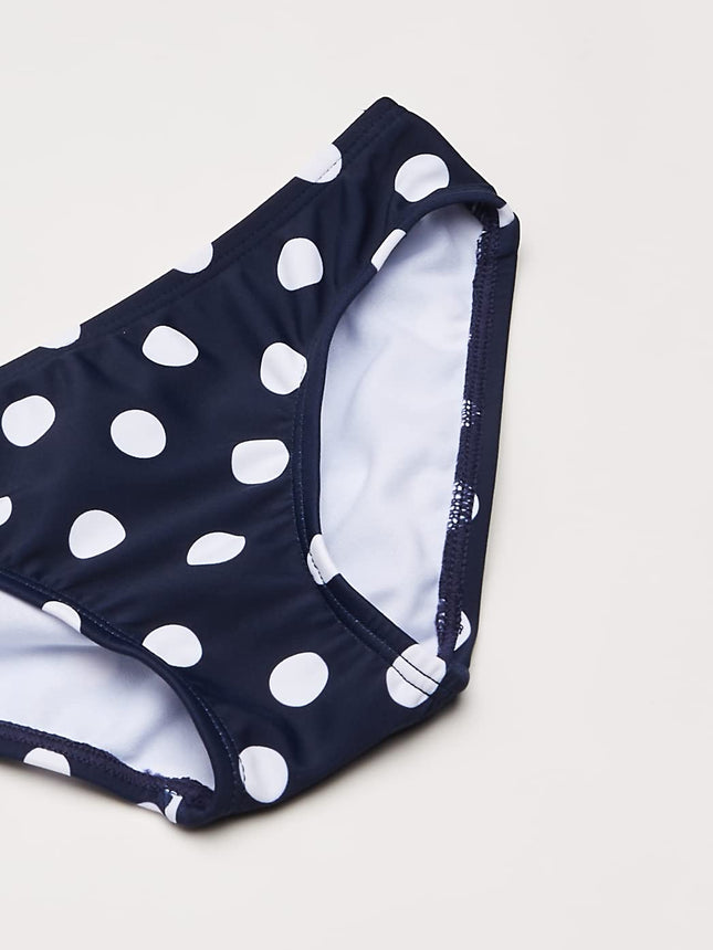 Kanu Surf Karlie - Traje de baño de dos piezas para niña, diseño de puntos, talla 12