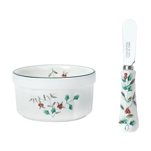 Pfaltzgraff Winterberry Dip Mix Set, 12 0z, Multicolored