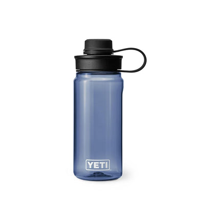 YETI Yonder 600 ml/20 oz Water Bottle with Yonder Tether Cap, Navy