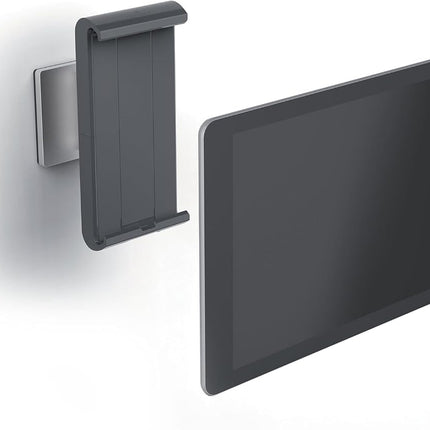 Durable Aluminium Wall Mounted Tablet Holder - Anti Theft Lockable & Rotatable 360° - Universal Mount for 7-13" iPad, Samsung, Surface & More - Security Bracket