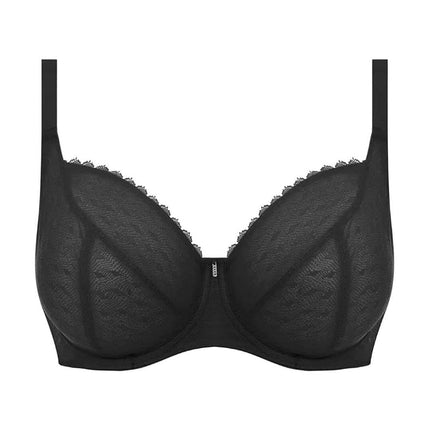 Freya Women's Signature Underwire Plunge Bra, Black, 34H US