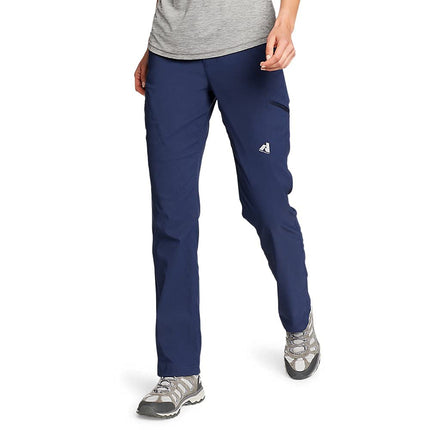 Eddie Bauer Women's Rainier Pant, Med Indigo, 8