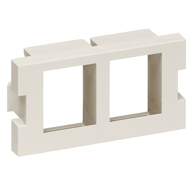 Leviton 41291-2QT, 2-Port, Light Almond