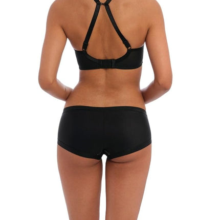 Freya Women's Tailored Underwire Molded T-Shirt Bra, Opaque, Black, 36E