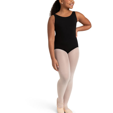 Capezio High-Neck Tank Leotard - Girls, Black, Int