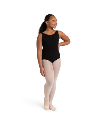Capezio High-Neck Tank Leotard - Girls, Black, Int