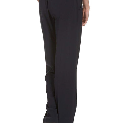 Briggs New York Women's Petite Flat Front Pull-On, Navy, 8