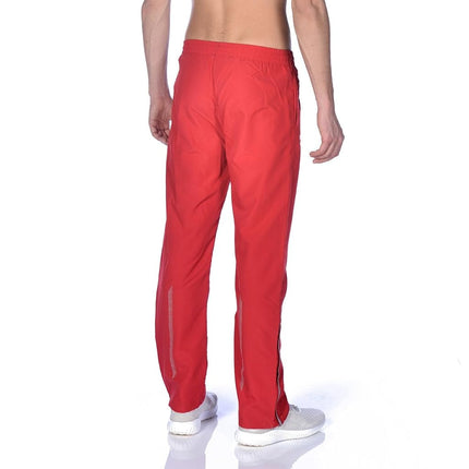 ARENA Chándal de calentamiento de equipo estándar ligero y deportivo, pantalones rojos, talla L
