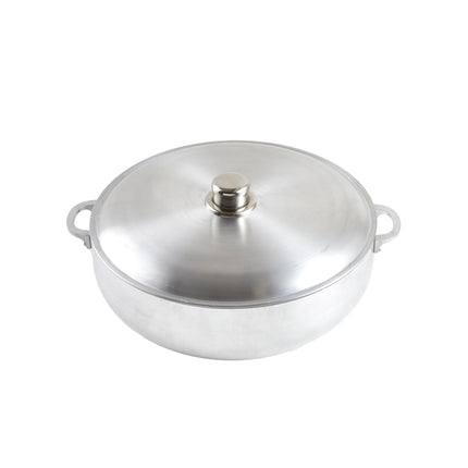 IMUSA Traditional Polished Aluminum Caldero (Dutch