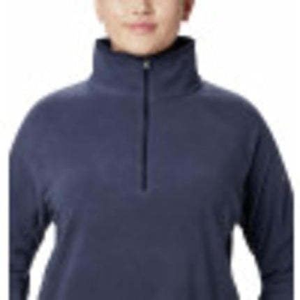 Columbia Women's Glacial IV Half Zip Pullover Fleece Sweater, Nocturnal, 1X