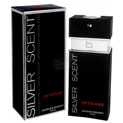 Jacques Bogart Silver Scent Intense Eau De Toilette, 100 milliliters