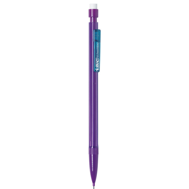 Lápices mecánicos BIC Xtra-Smooth con gomas de borrar, punta mediana (0.7 mm), paquete de 144 unidades, lápices mecánicos a granel para útiles escolares u de oficina