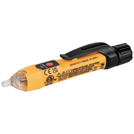 Klein Tools NCVT1XT Voltage Tester, Non-Contact Low Voltage Tester Pen, 70V to 1000V AC, Durable IP67 Tester is Dustproof and Waterproof