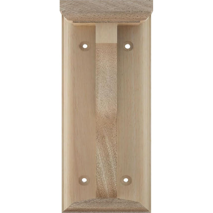Ekena BKT03X05X07HARW 3-Inch Width x 5-Inch Depth x 7-Inch Height Hamilton Traditional Bracket - Rubber Wood