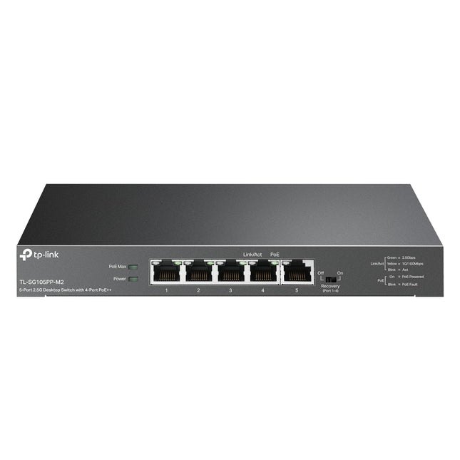 TP-Link TL-SG105PP-M2 | 5 Port 2.5 Gigabit Switch 