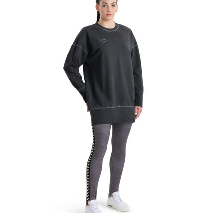 Arena Women's Icons Oversize Crew Sweatshirt, Sage Delave