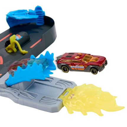 Hot Wheels City Super Fire Station Rescue Playset & Toy Fire Truck