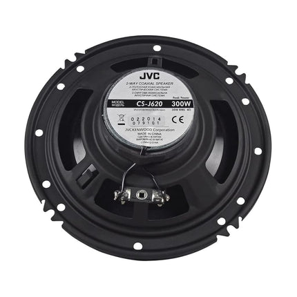 JVC CS-J620 Coaxial Speaker ( 6.5 inches / 16 cm, 2-way), Black