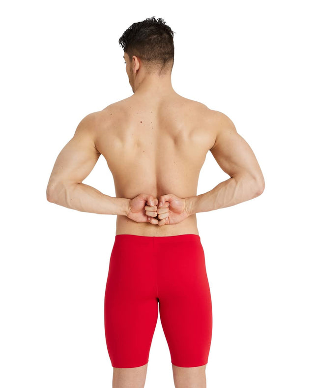 Arena Maillot de bain Arena Team Colors Solid Swim Jammer pour homme – Maillot de bain athlétique MaxLife pour piscine, entraînement et natation de compétition