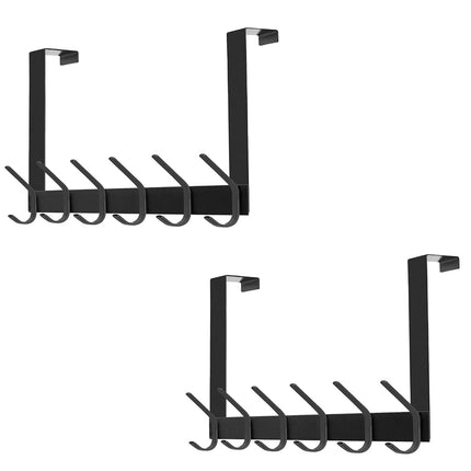 DOKU 2Pack Over The Door Hook, Heavy Duty Over Doo