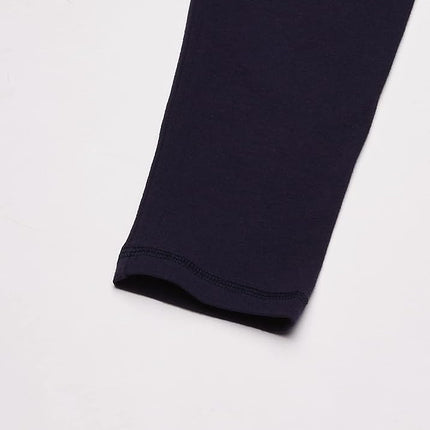 Hanes Little Girls' Leggings (Pack of 3), Navy, X-Large
