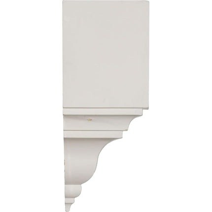 Ekena Millwork MIC03X03BI-CASE-4 x 7 3/4" H, Inside Corner for Moulding Profiles Less Than 3 1/8" P and 3 7/8" H (4-Pack), 4/Pack