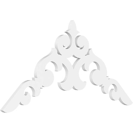 Ekena GPP048X022X100KEN Gable Pediment, Primed, 48" W x 22" H x 1" P (11/12)