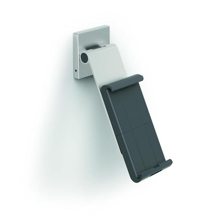 Support Mural pour Tablette en Aluminium Durable Pro - Fixation Universelle pour iPad, Samsung, Surface et Plus de 7 à 13 Pouces - Antivol et Rotation à 360° - Support Fixé au Bras