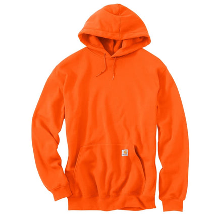 Carhartt Men's K121 Midweight Hooded Sweatshirt - 2X-Large Tall - Bright Orange