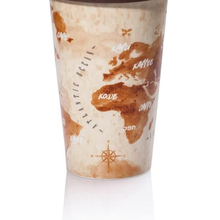 De'Longhi Hot Coffee Travel Mug Ceramic Thermal Do