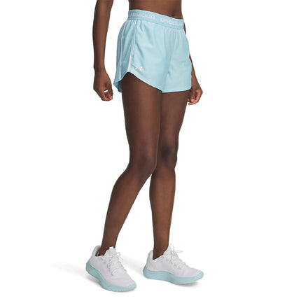Under Armour Womens Play Up Shorts Stream/White 10