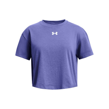Under Armour Kids Crop Sportstyle Logo Short Sleev
